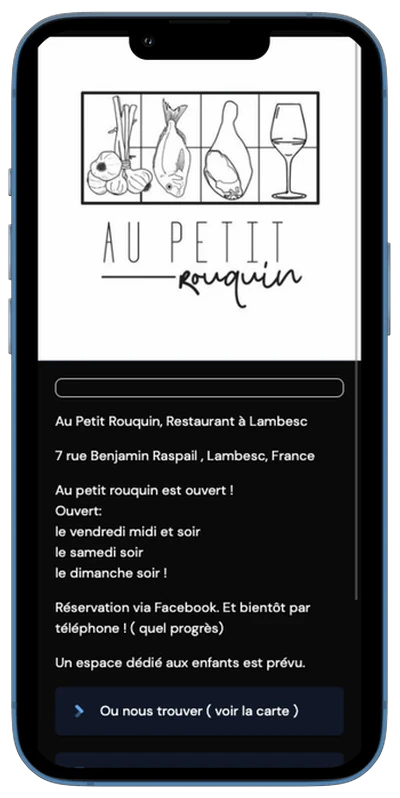 Au Petit Rouquin / Restaurant à Lambesc