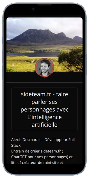 litl.it minisite pour alexisdesmarais